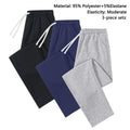 2-Piece Set Suitable for All Seasons Men'S Solid Color Drawstring Hanging Pants Gray Fashionable Casual Versatile Comfortable Loose Pants Street Style Men'S Large Clothing Gray Fashionable Composite Soft Fabric Plain Pants Menswear Trouser Fall Outfits So
